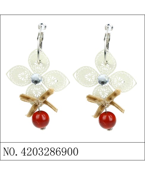 Earrings White