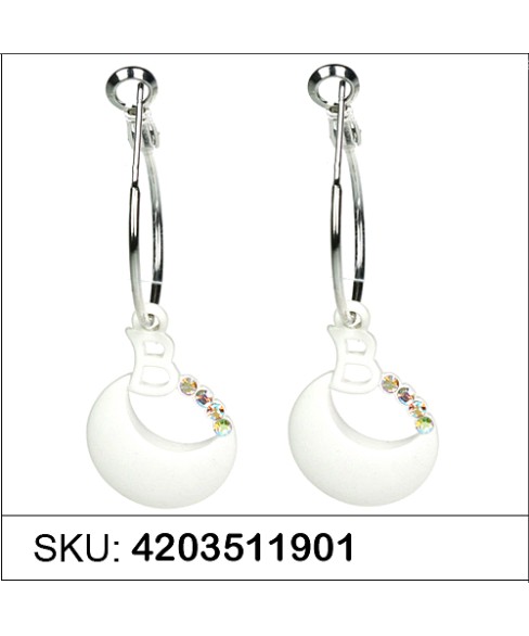 Earrings White