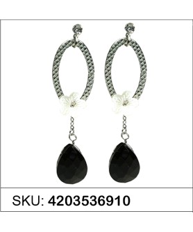 Earrings Black