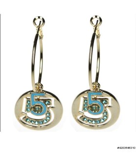 Earrings Blue