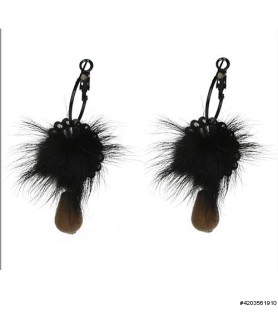 Earrings Black