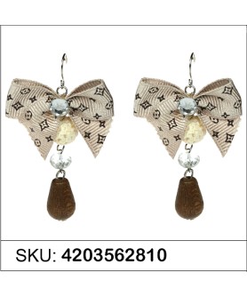 Earrings Brown