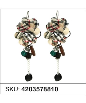 Earrings Brown