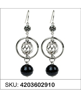 Earrings Black