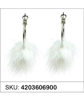 Earrings White