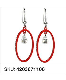 Earrings Red