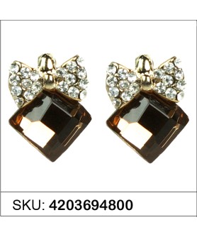 Earrings Brown