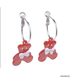 Earrings Red