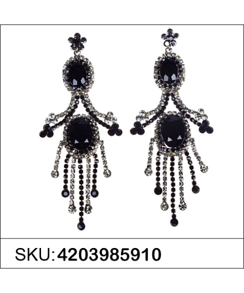 Earrings Black