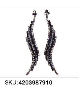 Earrings Black