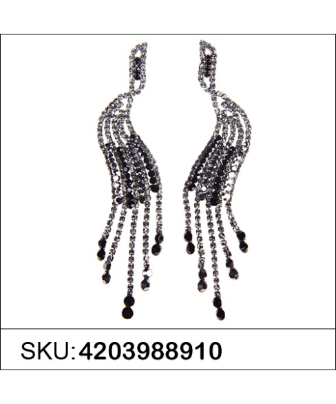 Earrings Black