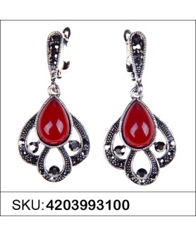 Earrings Red