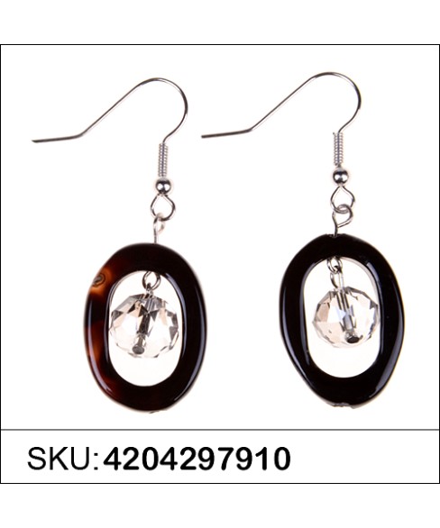 Earrings Black