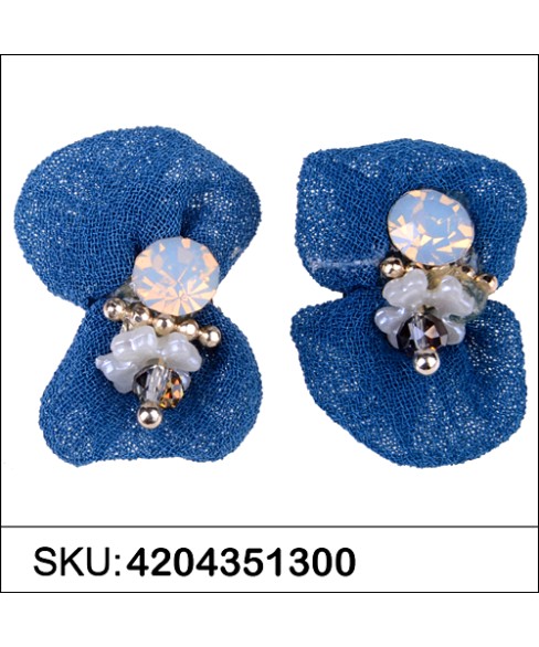 Earrings Blue