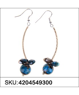 Earrings Blue