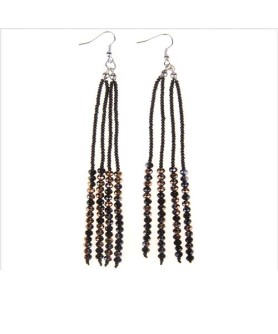 Earrings Brown