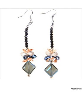 Earrings Blue