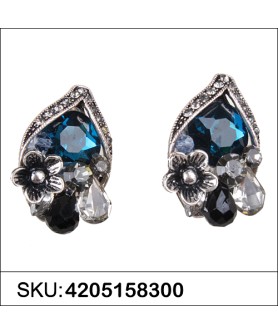 Earrings Blue