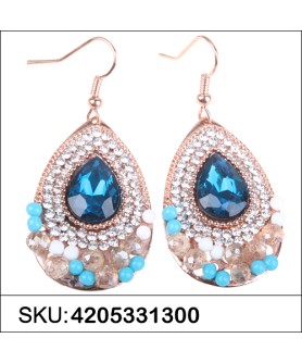 Earrings Blue