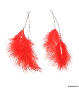 Earrings Red