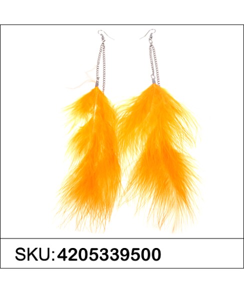 Earrings Orange