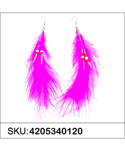 Earrings Red