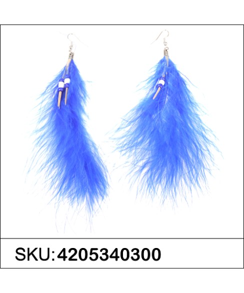 Earrings Blue