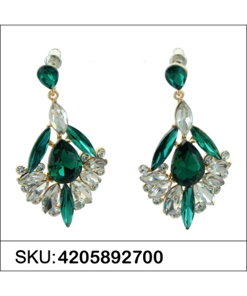 Earrings Green