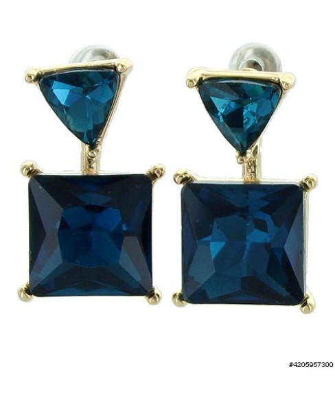 Earrings Blue