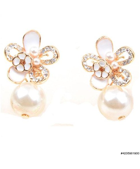 Earrings White