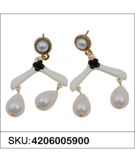 Earrings White