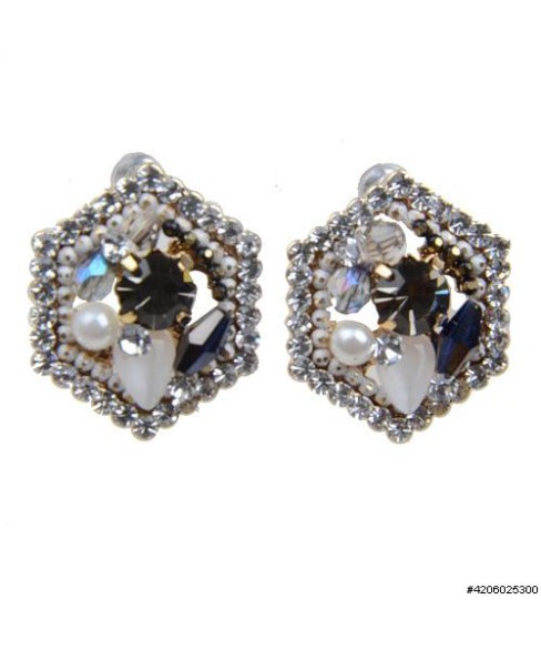 Earrings Blue