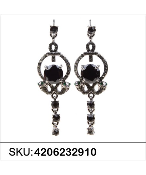 Earrings Black