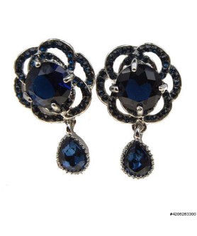 Earrings Blue