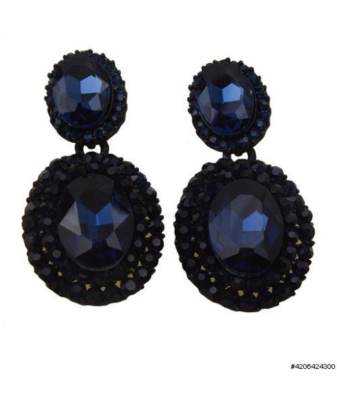 Earrings Blue