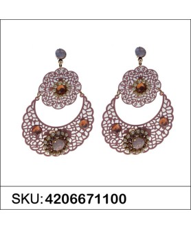 Earrings Red