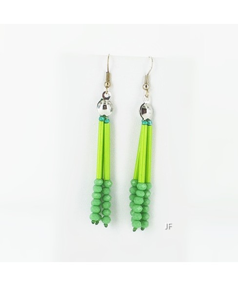 Earrings Green