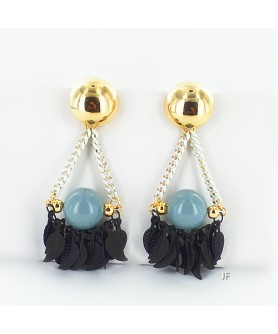 Earrings Blue