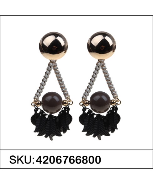 Earrings Brown