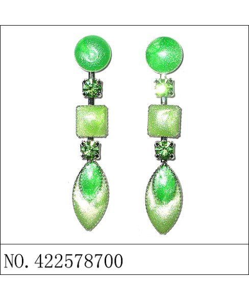 Earrings Green