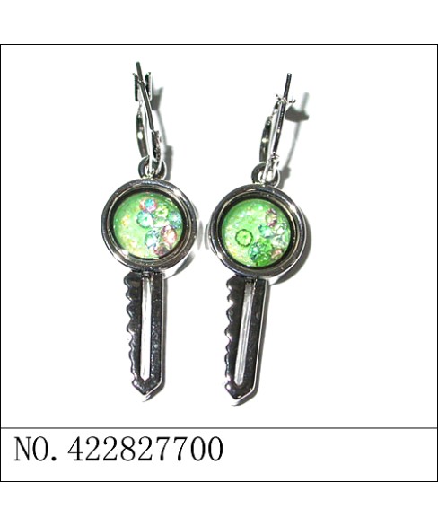 Earrings Green