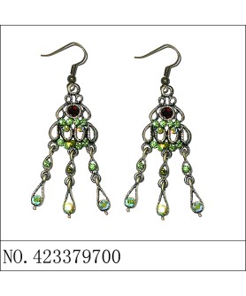 Earrings Green