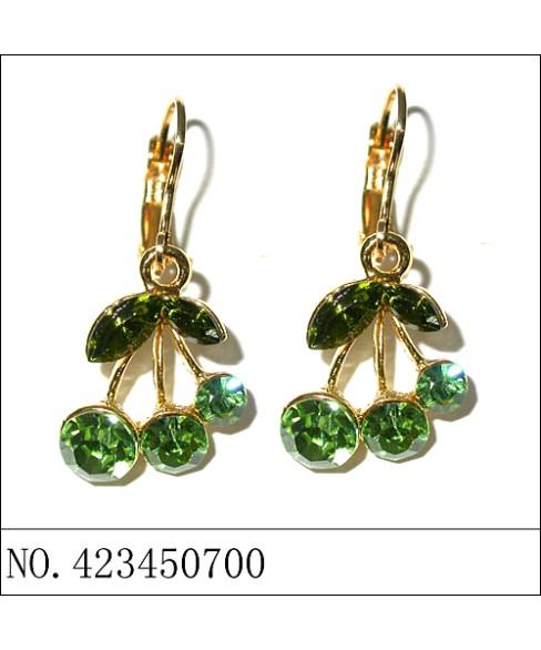 Earrings Green