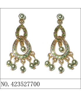 Earrings Green