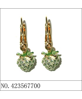 Earrings Green