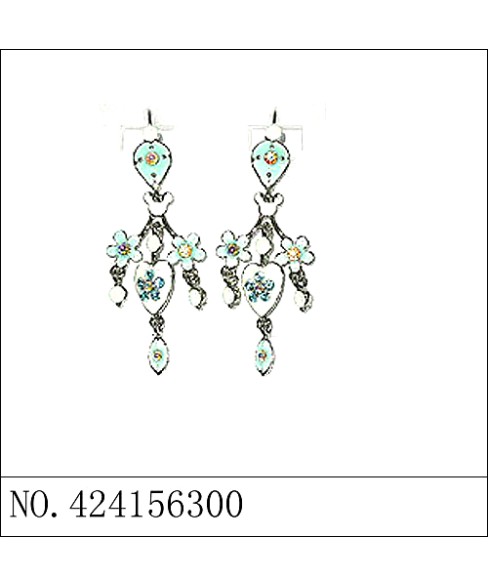 Earrings Blue