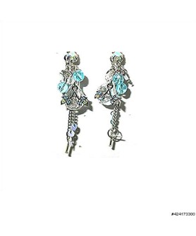 Earrings Blue