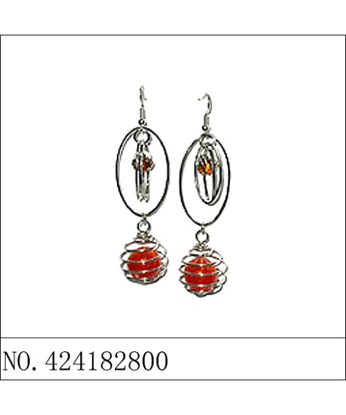 Earrings Brown