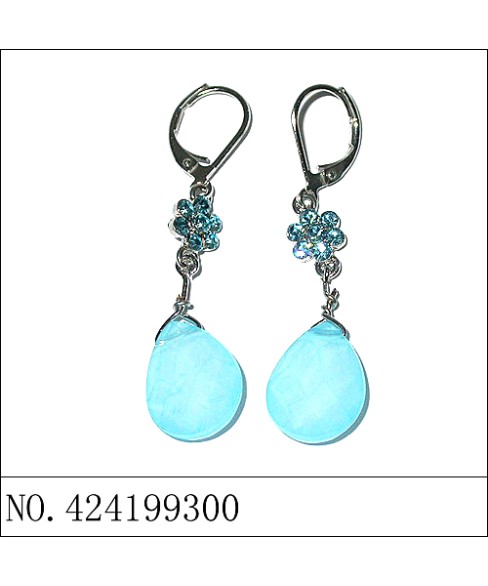 Earrings Blue