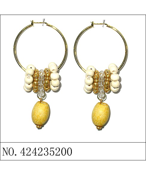 Earrings Yellow